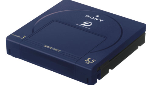 Sony lancia Optical Disc Archive Generation 3