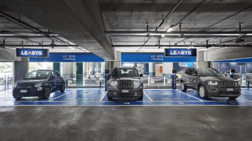 Leasys: installate le prime colonnine di ricarica rapida  al Mobility Store di Torino Caselle