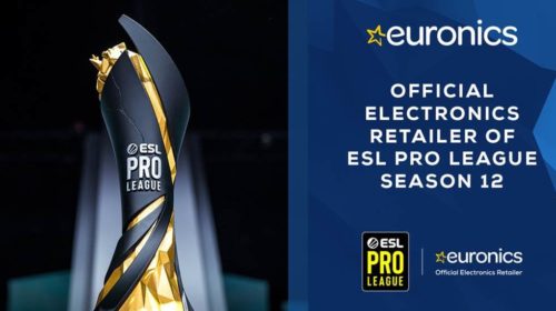 Euronics rinnova la partnership con ESL per il campionato ESL Pro League