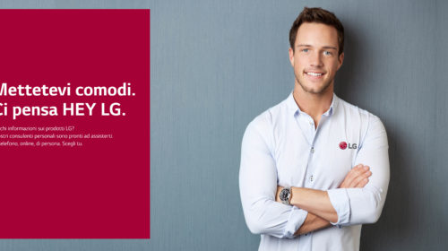 LG Electronics annuncia l’arrivo di “Hey LG”