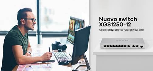 Zyxel presenta un nuovo switch multigigabit