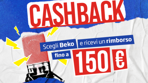 Beko lancia la promozione ‘ROCK The CASHBACK’’