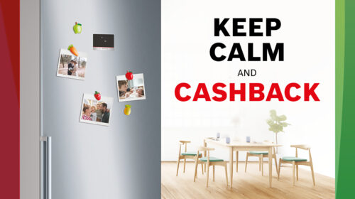 Bosch lancia la campagna “Keep Calm and Cashback”