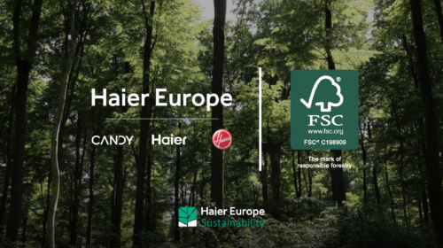 Haier Europe ottiene la certificazione della catena di custodia FSC