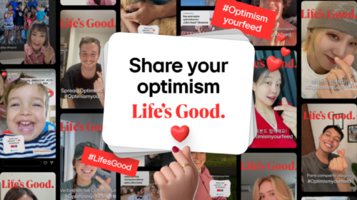 La campagna globale di LG “Optimism your feed” conquista i social media