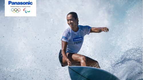 La surfista Vahinè Fierro nominata ambasciatrice Panasonic per la sostenibilità