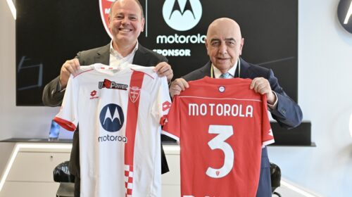 Motorola Official Sponsor AC Monza anche nella stagione 24/25