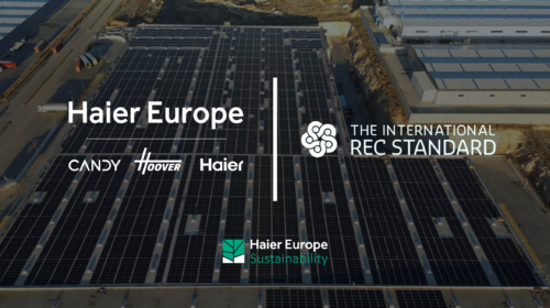 Haier Europe ottiene i certificati di energia rinnovabile I-REC per le unità operative in Turchia