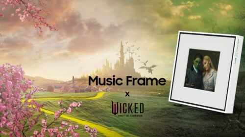 Samsung Electronics presenta Music Frame WICKED Edition