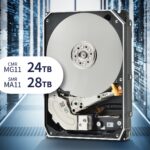 Toshiba presenta gli hard disk classe Enterprise CMR da 24 TB e SMR da 28 TB