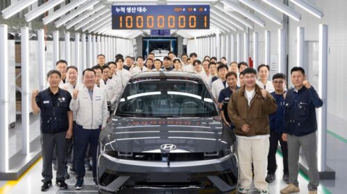 Hyundai ha raggiunto il traguardo dei 100 milioni di veicoli prodotti