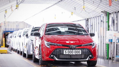 Toyota Corolla raggiunge lo storico traguardo della cinque milionesima unità costruita da Toyota nel Regno Unito