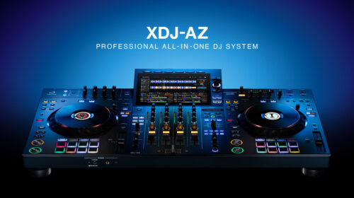 AlphaTheta lancia il nuovo DJ system all-in-one a 4 canali XDJ-AZ