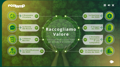 Ecolamp rinnova il suo impegno verso le scuole italiane con le edizioni 2024/25 dei percorsi didattici ‘Raccogliamo Valore’ e ‘Facciamo Luce’ 