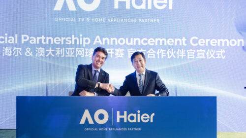 Haier nominato partner ufficiale dell’Australian Open per il 2025-2027